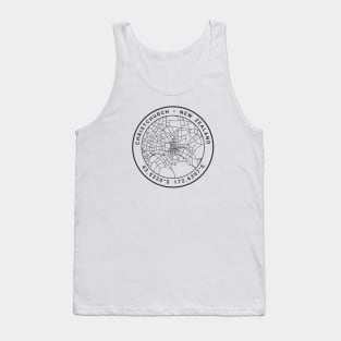 Christchurch Map Tank Top